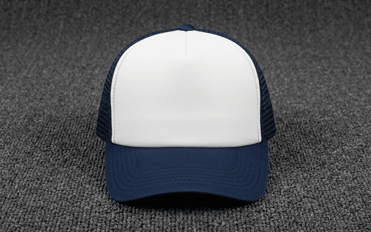 Classic Navy Blue Trucker cap image